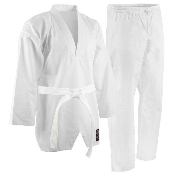 3988_5oz_plain_tkd_uniform_2048x2048_33089d3f-3448-44e3-8863-c98c2ad647b9_4 WT / WTF Taekwondo Doboks Manufacturer | Ravine International