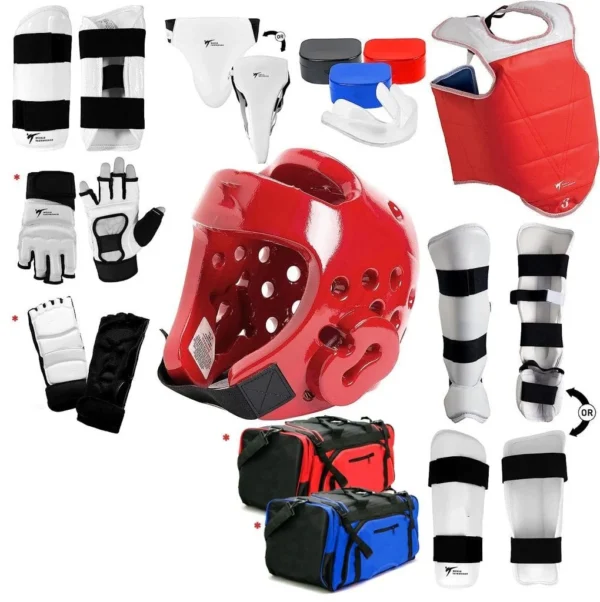 ADI-SGS-RED-01-1020x1024-1 Taekwondo Sparring Gear Set Manufacturer | Ravine International