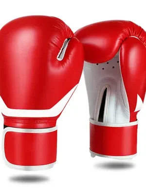 Custom-Logo-High-Quality-Printed-PU-Leather-MMA-Training-Professional-Boxing-Gloves Boxing Gloves