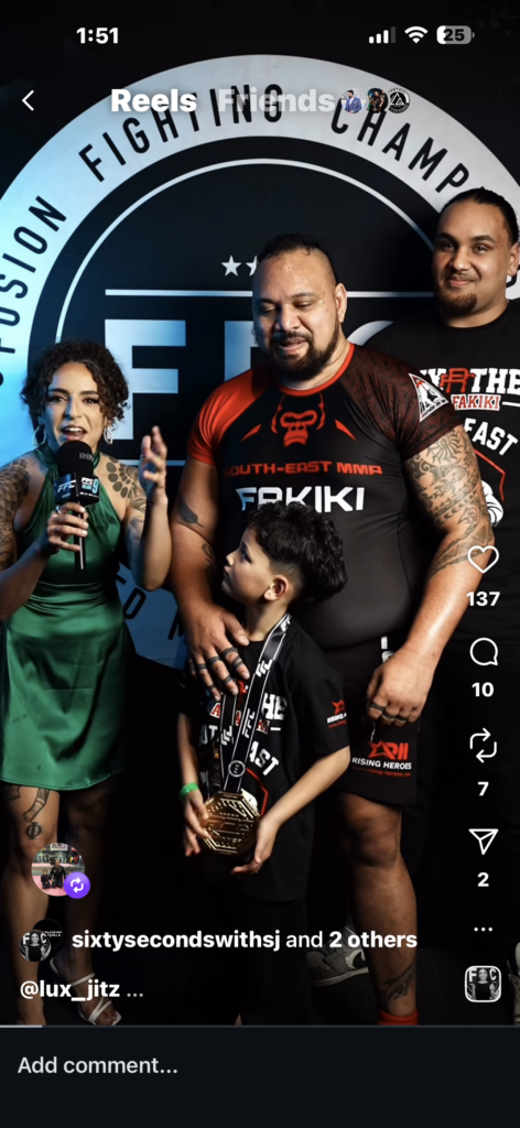 Lux Fakiki | South East BJJ – Sponsored By RISING HEROES | FFC fight Winner 2025 Melbourne, AU