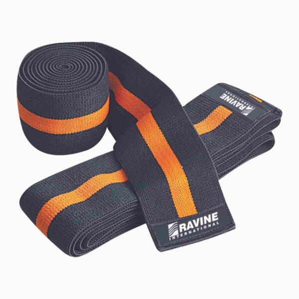 Elastic Knee Wraps Manufacturer for Weightlifting | Ravine International