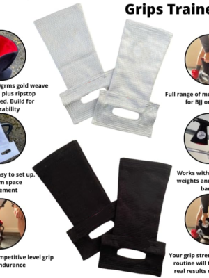BJJ Sleeve Grip Trainer | Spider Guard & Drag Guard Training Grips