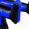 180cm Vinyl Unfilled Sitting Grappling Dummy - Blue & Black for BJJ, MMA, Judo | Ravine International