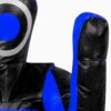 180cm Vinyl Unfilled Sitting Grappling Dummy - Blue & Black for BJJ, MMA, Judo | Ravine International